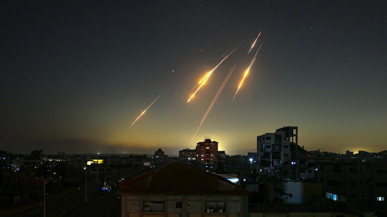 صواريخ خلال الحرب الإيرانية - الإسرائيلية.