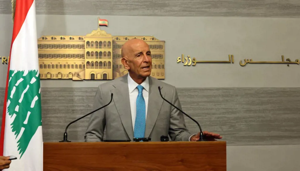 توم برّاك: لا يمكن القضاء على حزب الله بالقوة العسكرية فقط