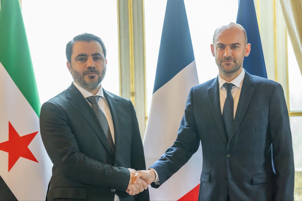 لقاء سابق جمع الشيباني  بنظيره الفرنسي (مواقع)