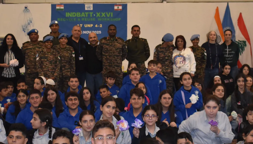 ورشة بيئية هندية لـ160 تلميذاً... "اليونيفيل" تساهم في إعادة تأهيل منشآت بثكنة مرجعيون