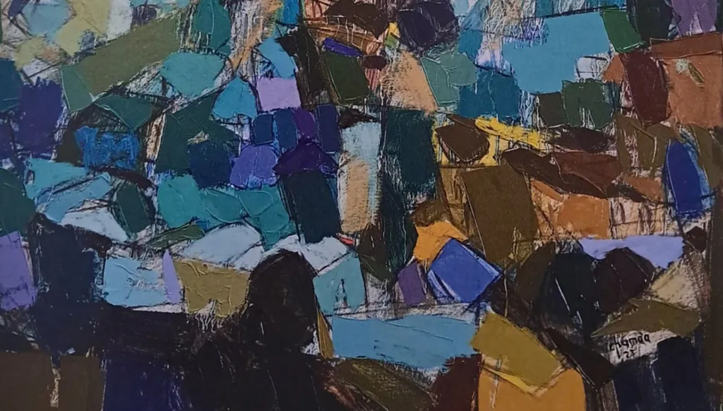 درويش شمعة في "غاليري شريف تابت" يجيد لعبة التأليف بحثًا عن المصطلح الجديد