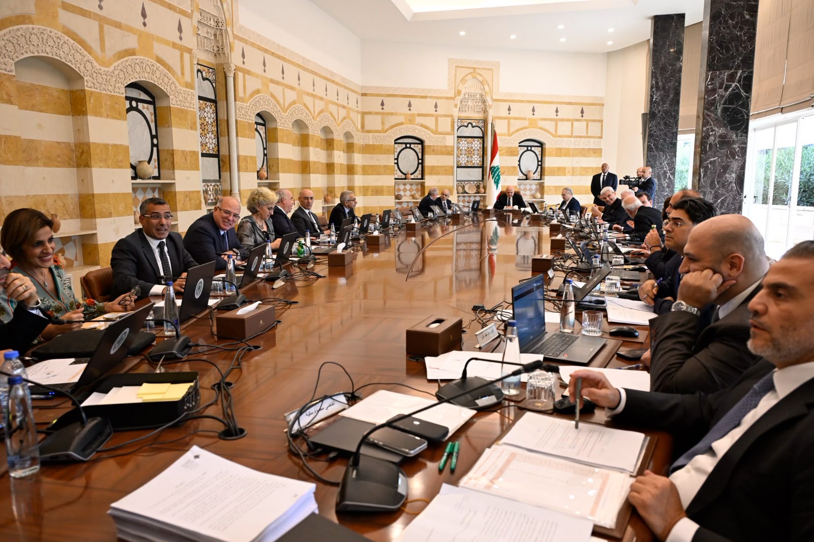 جلسة لمجلس الوزراء (حسام شبارو).