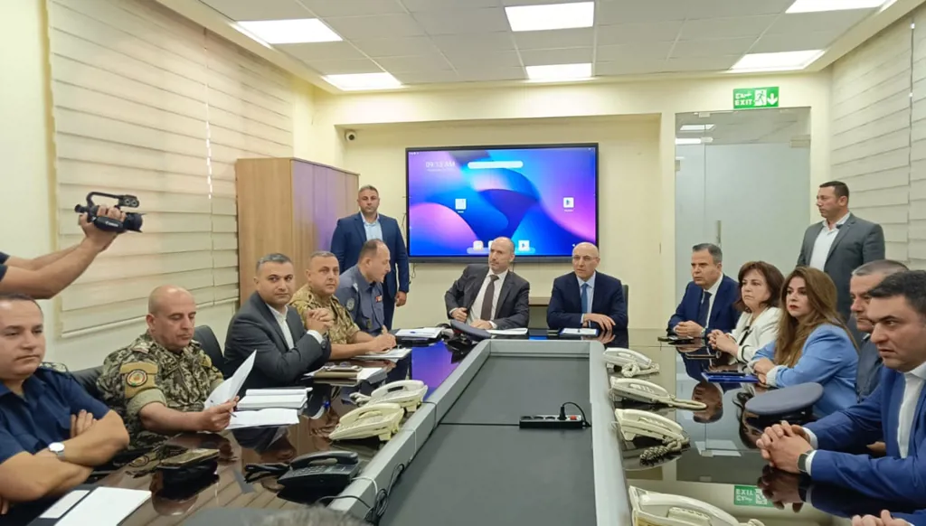 الحجار ترأس اجتماع مجلس الأمن الفرعي في صيدا : مصممون على إجراء الانتخابات ولا ننتظر ضمانات