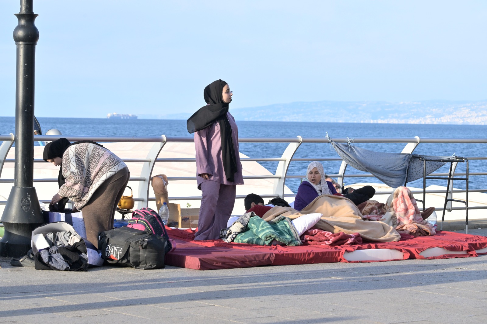 نازحون في بيروت (تصوير نبيل اسماعيل- النهار)