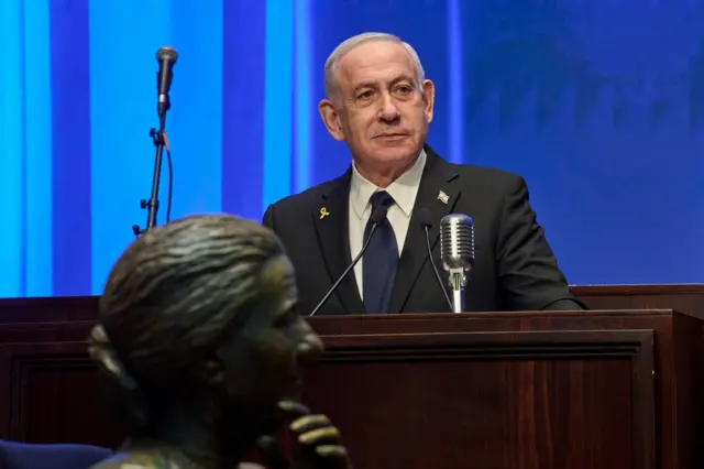 رئيس الوزراء الإسرائيلي بنيامين نتنياهو