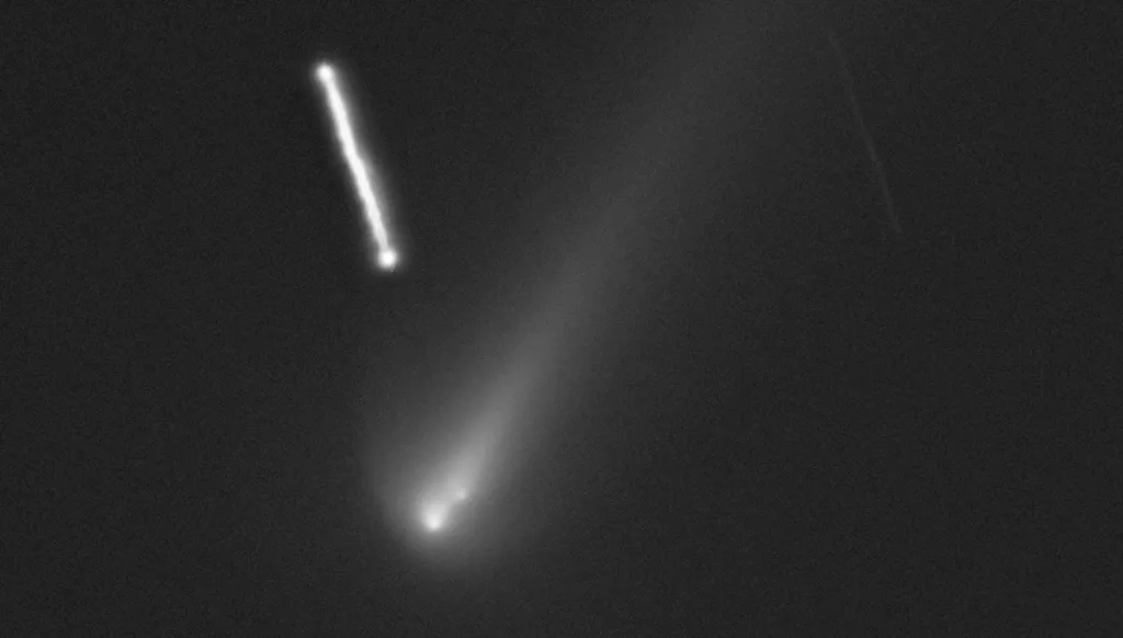 ليس كائنات فضائية… مذنب "أطلس" ينقسم إلى ثلاث نوى لافتة