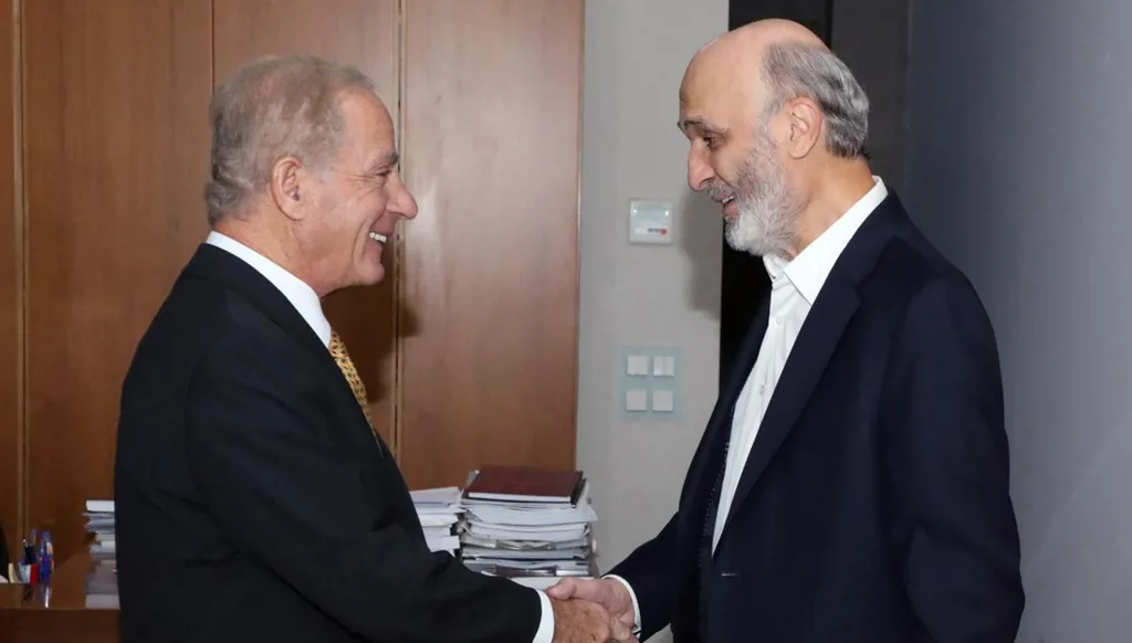 جعجع التقى السفير عيسى على مدى ساعتين... وهذا محور اللقاء