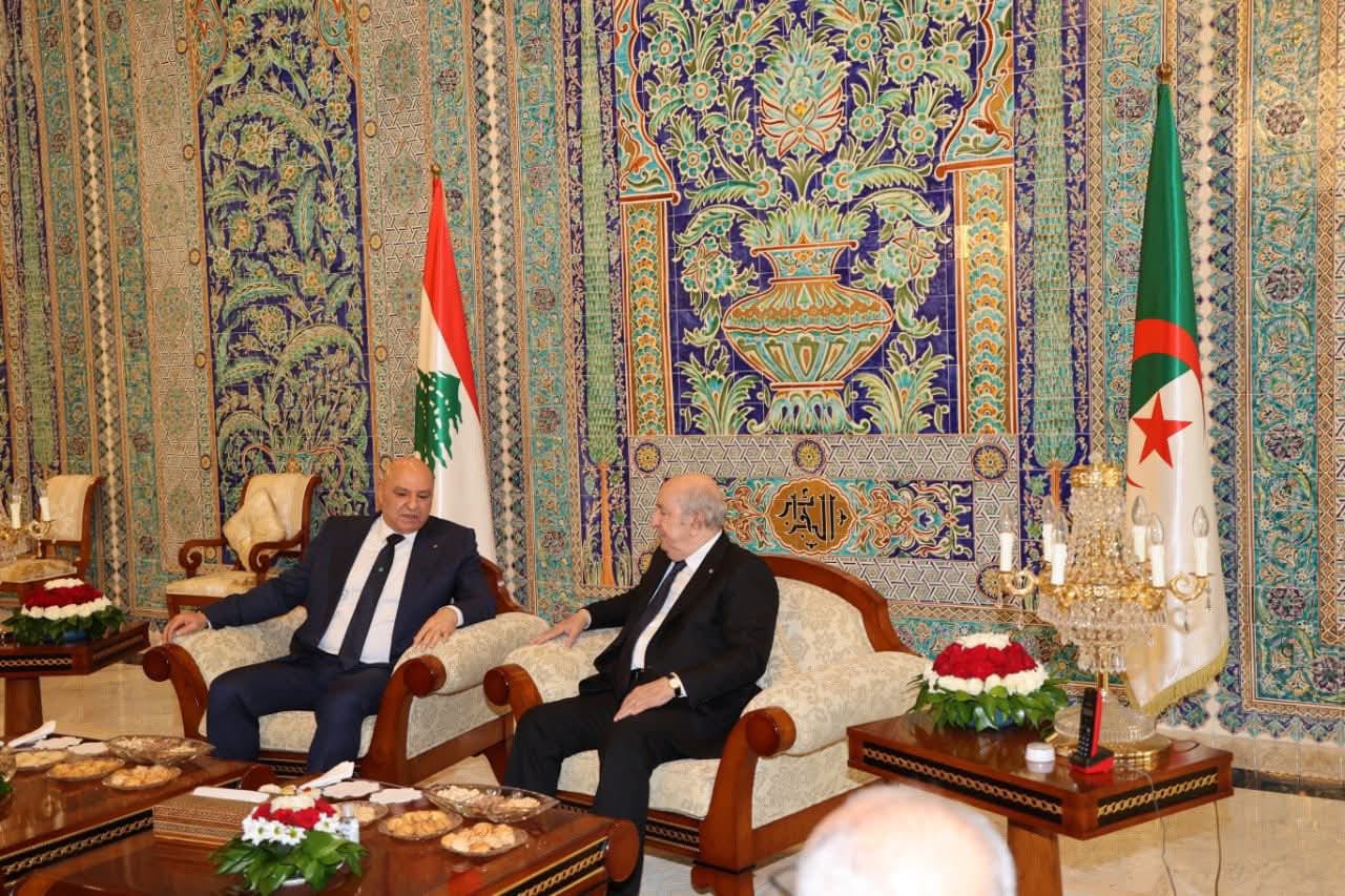 عون وتبون (الرئاسة الجزائرية)