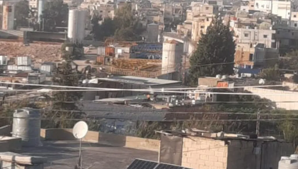 غارة إسرائيلية استهدفت مخيم عين الحلوة في صيدا (فيديو وصور)