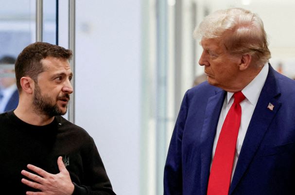ترامب وزيلينسكي (وكالات)