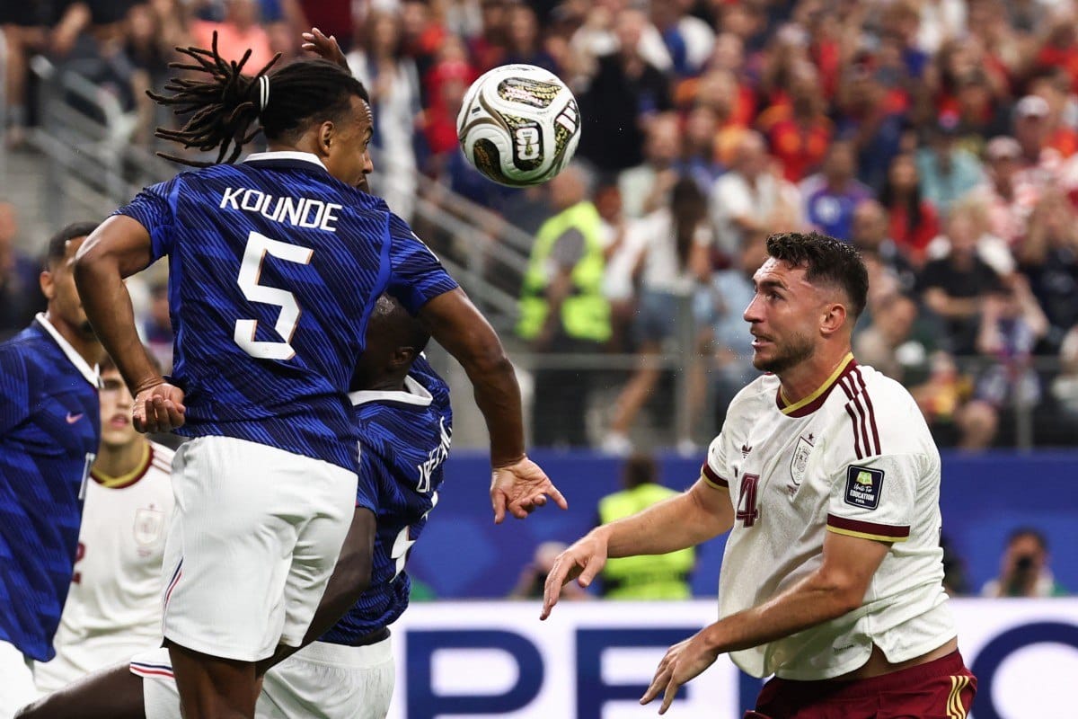 الشوط الأول من مباراة فرنسا ضد إسبانيا في نصف نهائي كأس العالم 2026
