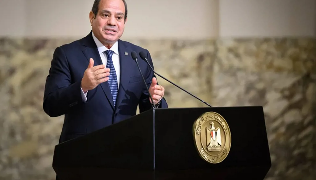 السيسي: لا حل للقضية الفلسطينية إلا من خلال إقامة دولة وعدم القبول بالتهجير