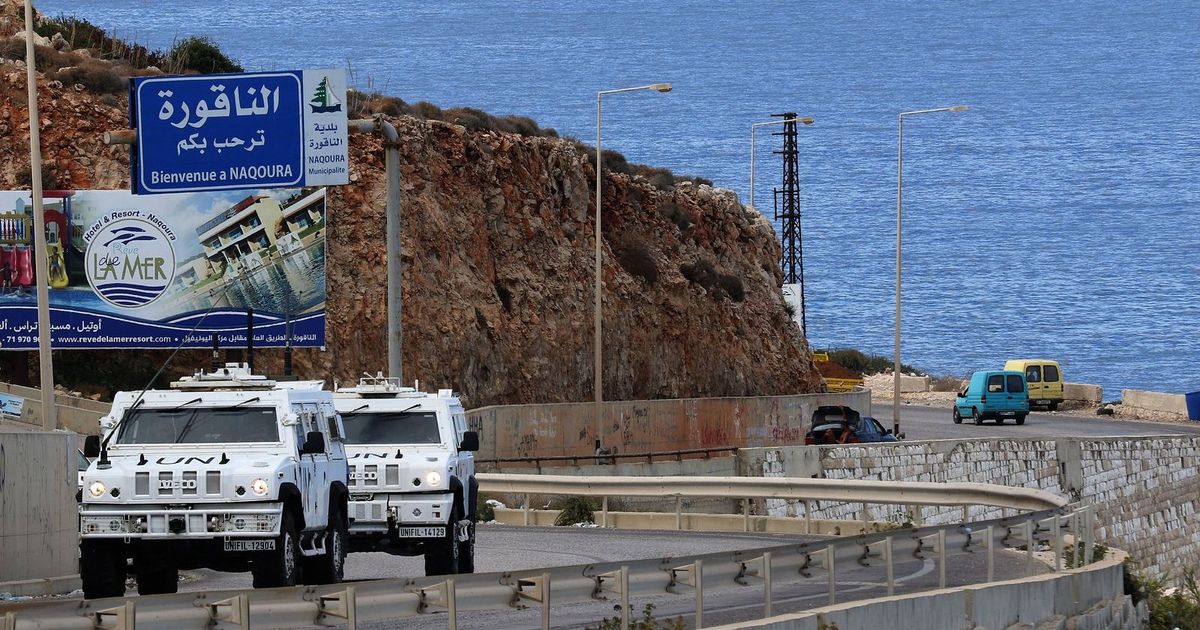 اليونيفيل في الناقورة جنوبي لبنان (إنترنت)