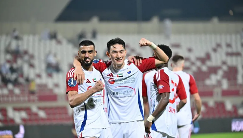 الشارقة يتأهل لنصف نهائي كأس رابطة المحترفين برباعية ضد الوحدة