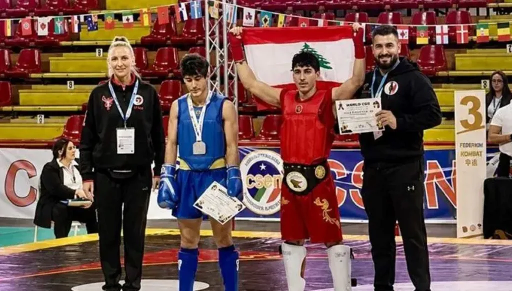 اللبناني يوري ناصيف يحقق إنجازاً في أكبر التجمعات الدولية لفنون القتال في أوروبا
