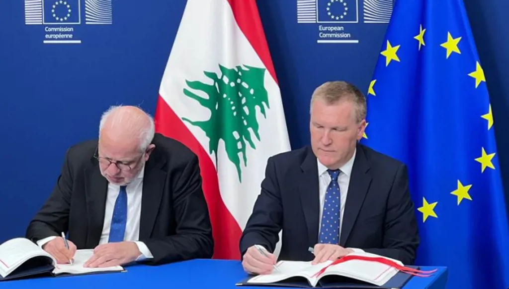 وزير العدل وقع اتفاقية Eurojust للتعاون القضائي بين لبنان والاتحاد الأوروبي