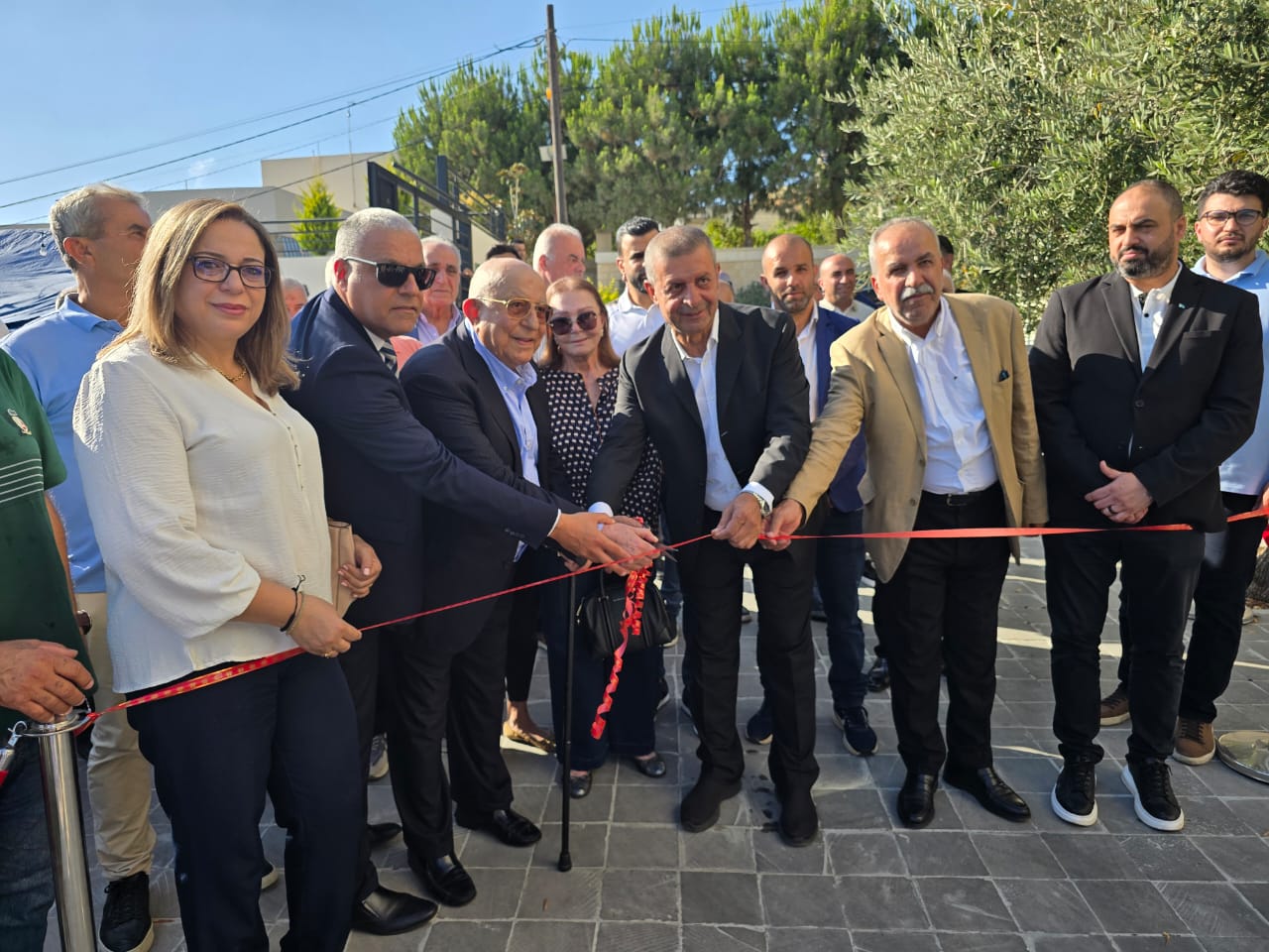 إفتتاح المعرض. (أحمد منتش)