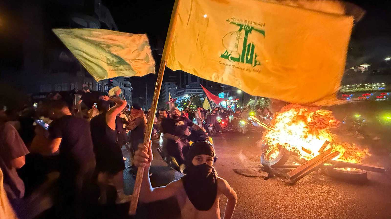 مظاهرة سابقة لأنصار 