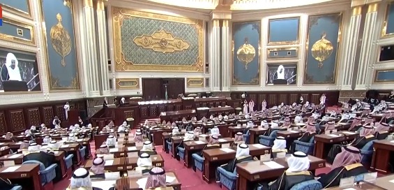 افتتاح أعمال السنة الثانية من الدورة التاسعة لمجلس الشورى (اكس)