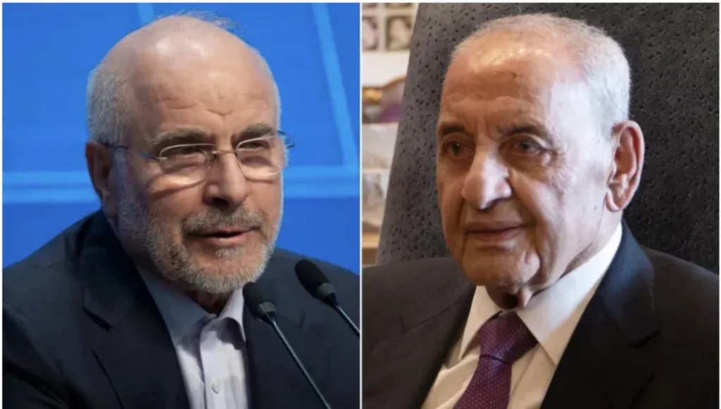 بري وقاليباف: على واشنطن إلزام إسرائيل بتنفيذ الاتفاق