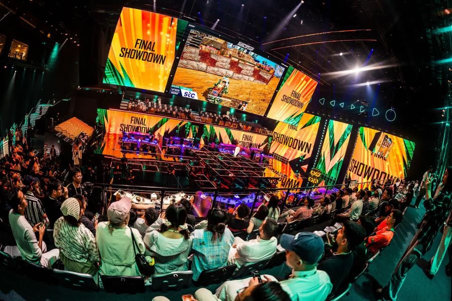 من منافسات كأس العالم للرياضات الإلكترونية.