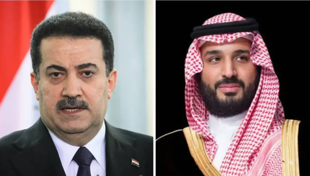 السوداني يبحث هاتفياً مع ولي العهد السعودي تطورات الأوضاع في المنطقة