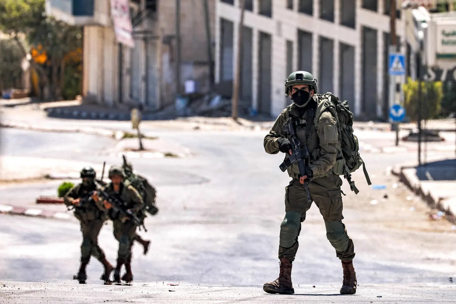 عناصر من الجيش الإسرائيلي في الضفة الغربية (أرشيفية)