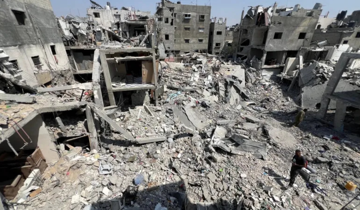 ガザ北部の様子