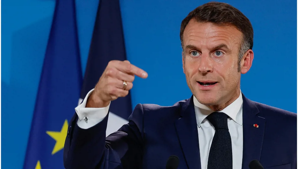 ماكرون: فرنسا قد تعترف بدولة فلسطين في حزيران