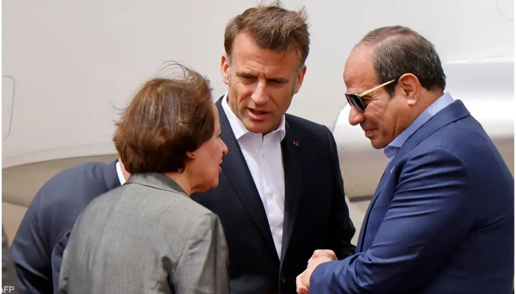 ماكرون: استئناف المساعدات الإنسانية الى غزة أولوية الأولويات