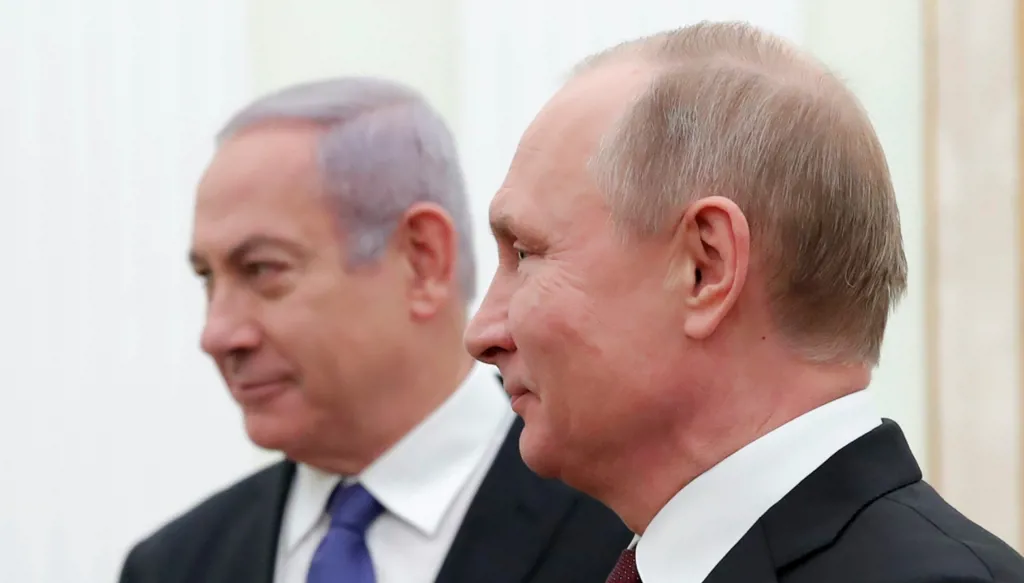 بوتين يناقش باتصال مع نتنياهو سيادة سوريا والنووي الإيراني