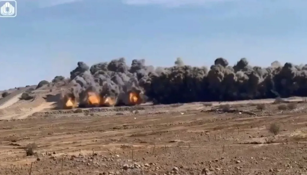 بالفيديو... إسرائيل تزيل 370 دونماً من الألغام في الجولان