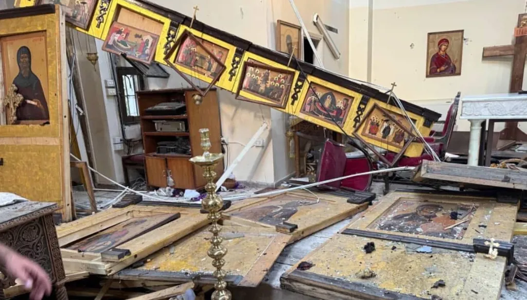مطالب بتحقيق شامل... الإدانات تتوالى للتفجير الإرهابي داخل كنيسة في دمشق