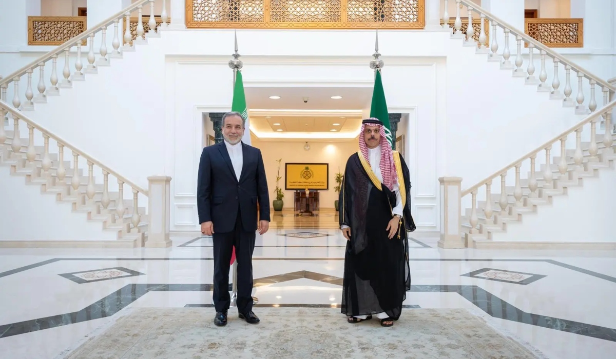 بن فرحان وعراقجي. (واس)