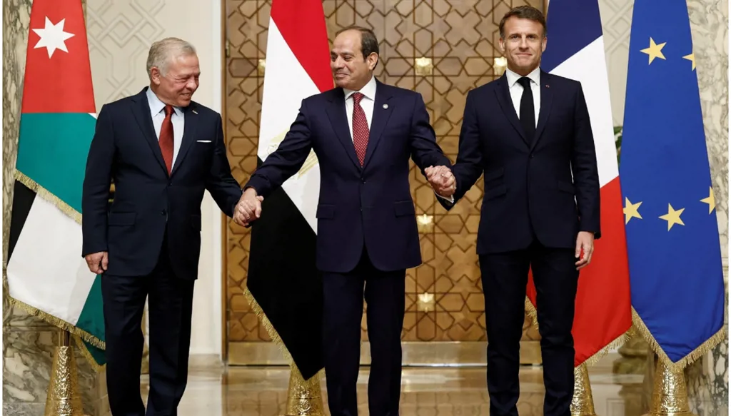 بيان مصري – أردني – فرنسي: حكم غزة مسؤولية السلطة الفلسطينية حصراً