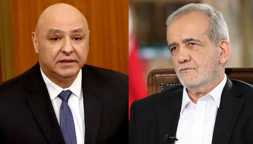 بزشكيان يهنئ عون بعيد الاستقلال: سنبقى إلى جانب لبنان