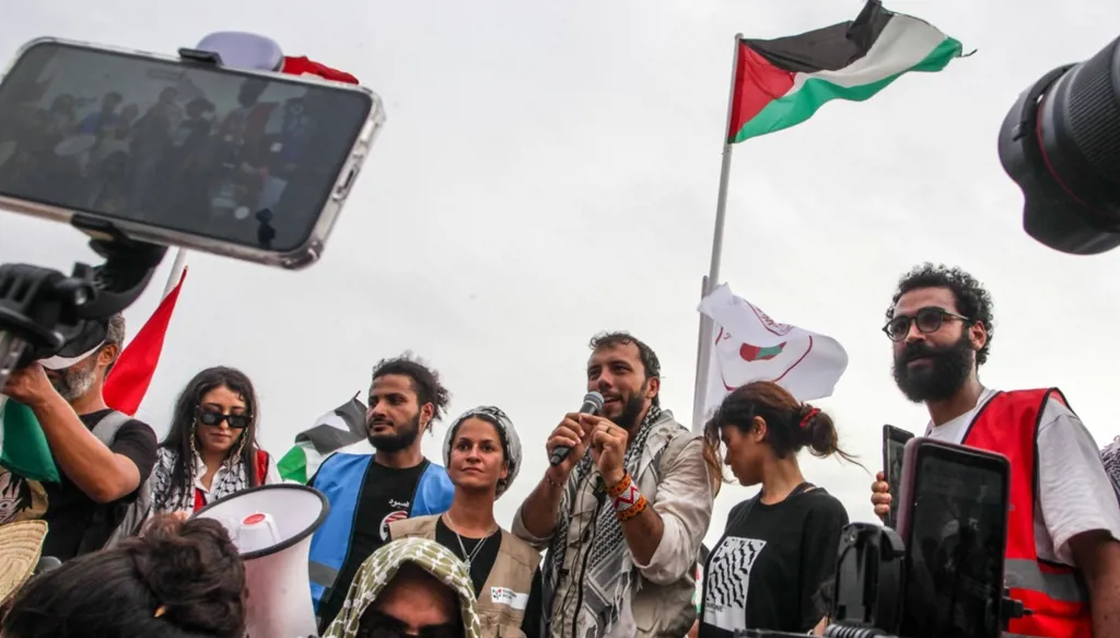 ترحيب في تونس بأسطول المساعدات المتجه إلى غزة