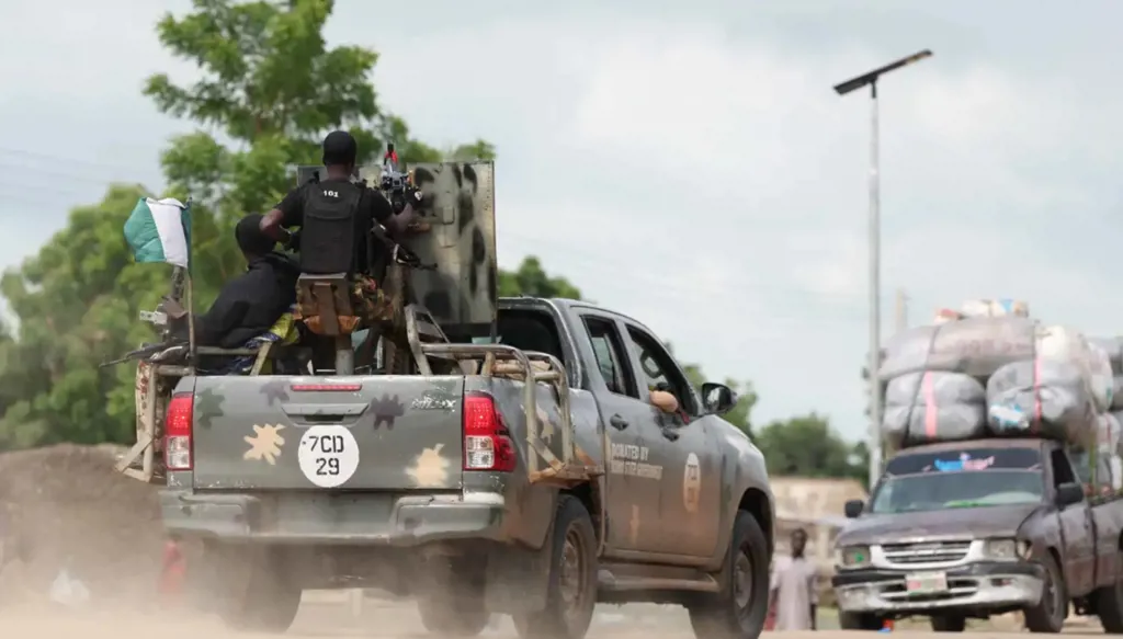 قوات من الجيش النيجيري (مواقع)