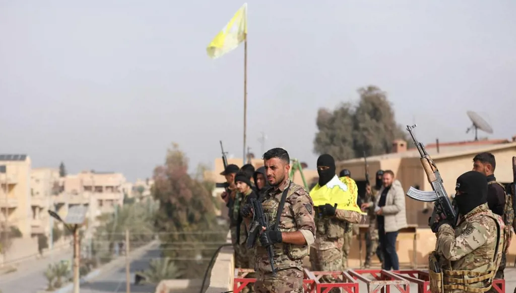 عناصر في قوات سوريا الديموقراطية (أرشيفية)