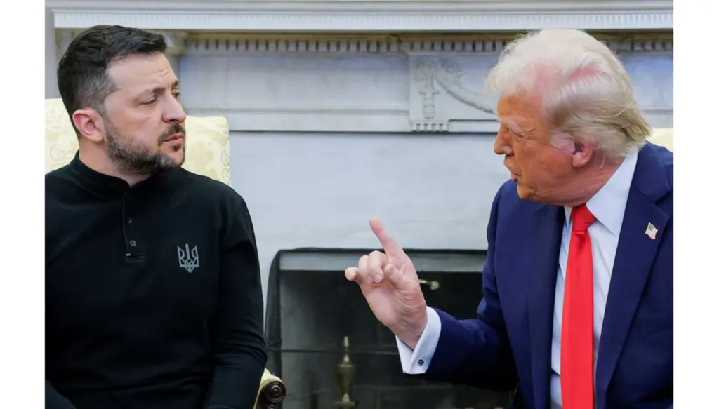 ترامب يتهم أوكرانيا بنكران الجميل... وزيلينسكي يرد