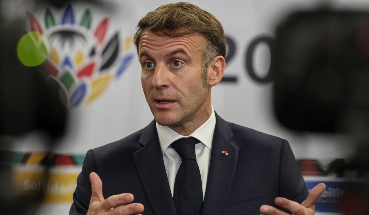 إيمانويل ماكرون (أ ف ب)