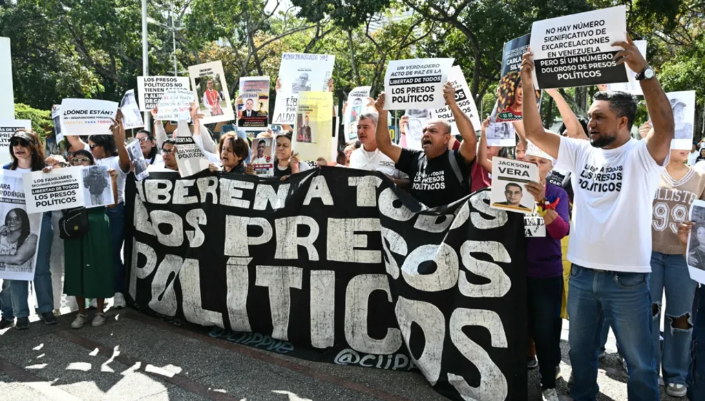تظاهرة في فنزويلا للمطالبة بمعرفة مصير 200 سجين سياسي