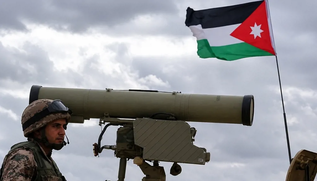 الأردن يعلن اعتراض وإسقاط 3 صواريخ قادمة من إيران
