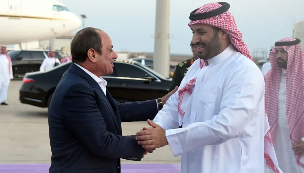 السيسي يستقبل ولي العهد السعودي في مصر الثلاثاء