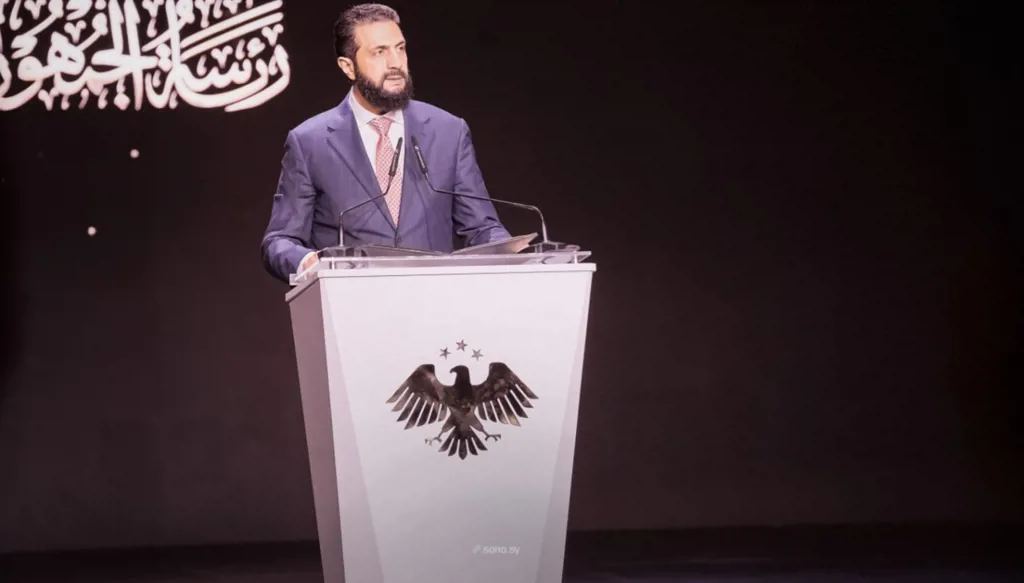 الشرع بمعرض دمشق الدولي: نرى شمس سوريا تشرق من جديد