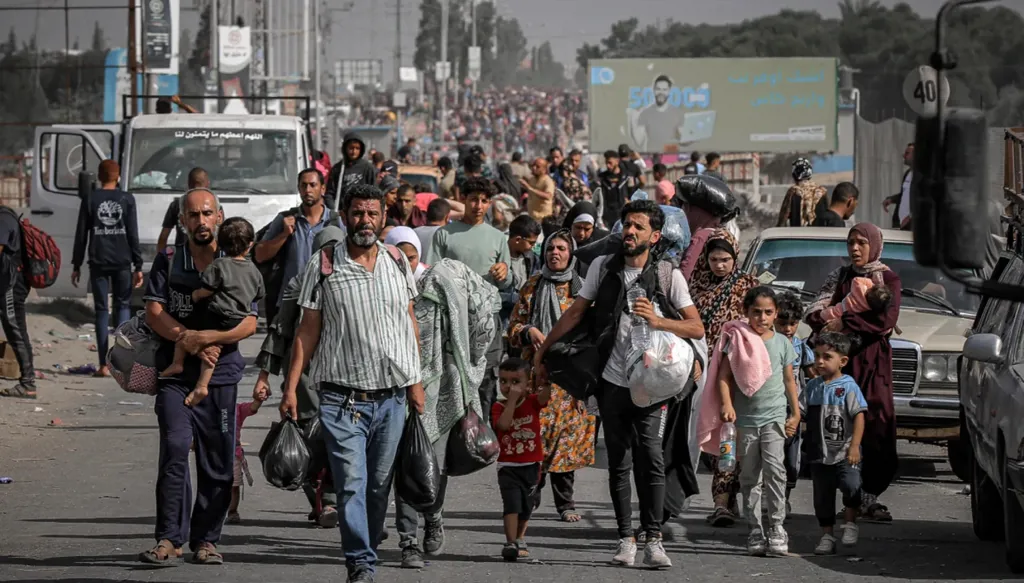 إسرائيل تتوقع أن يتسبب هجومها على مدينة غزة بنزوح مليون فلسطيني