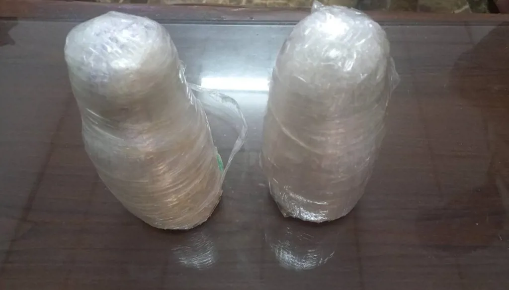 الجيش الأردني: إحباط تهريب مخدرات بواسطة مقذوفين قادمين من سوريا (صور)