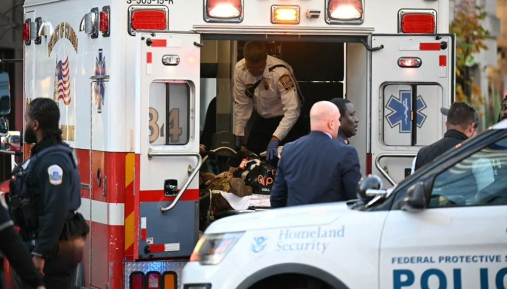 إطلاق نار قرب البيت الأبيض وتوقيف مشتبه به... ترامب: عمل إرهابي (فيديو وصور)