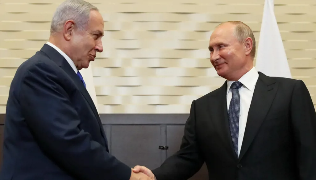 بوتين ونتنياهو يبحثان الوضع في الشرق الأوسط وبرنامج إيران النووي