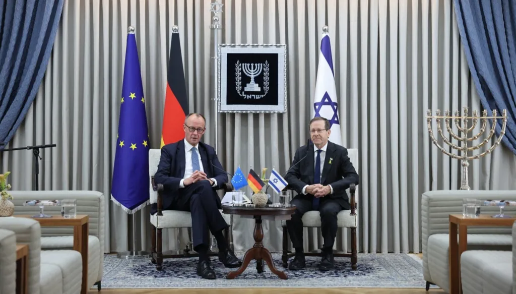 ميرتس من القدس: دعم إسرائيل هو "النواة الأساسية والثابتة" للسياسة الألمانية